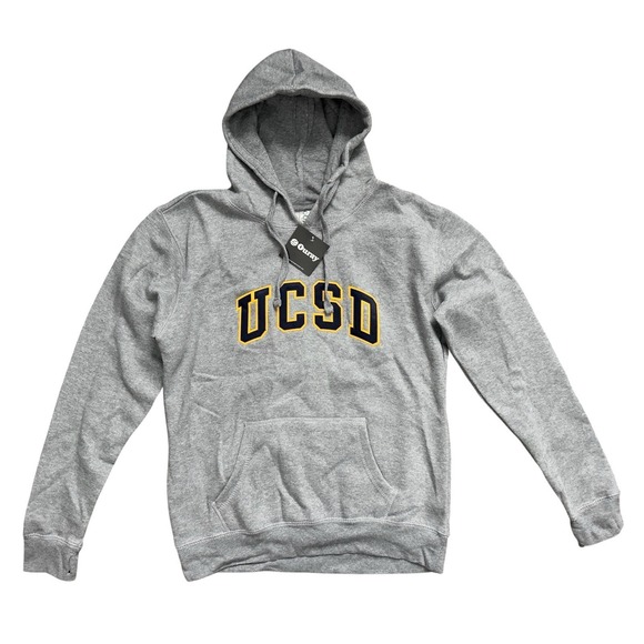 The Unbranded Brand Tops - Ouray UCSD Gray Sweatshirt Pullover Hoodie Sweater Thumb Holes Size M
